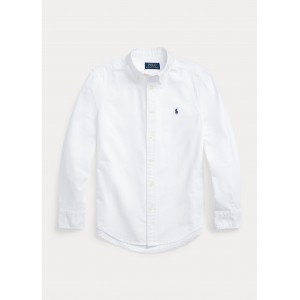 Garment-Dyed Cotton Oxford Shirt