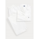 Long-Sleeve Poplin Pajama Set