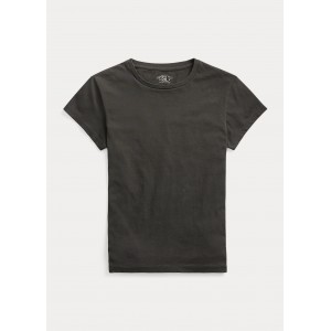 Cotton Jersey Crewneck T-Shirt