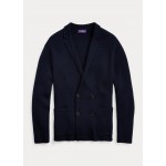 Double-Breasted Blazer Cardigan