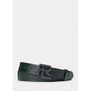 RL-Buckle Leather Belt