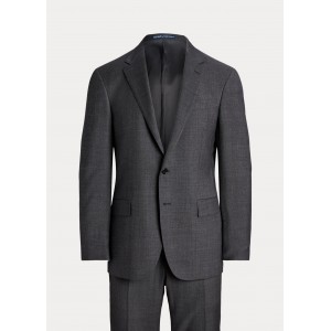 Polo Tailored Wool Sharkskin Suit