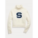 Cashmere Short-Sleeve Crewneck Sweater