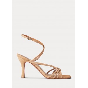 Suede Knotted Sandal
