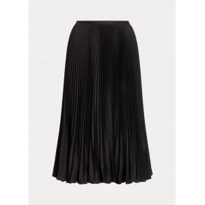 Pleated Georgette Skirt