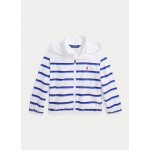 Striped Packable Water-Repellent Jacket