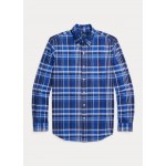 Classic Fit Plaid Oxford Shirt