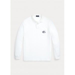 Classic Fit Monogram Terry Polo Shirt