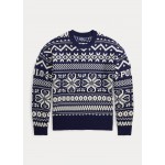 Snowflake Wool-Blend Sweater
