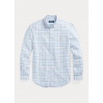 Classic Fit Checked Oxford Shirt