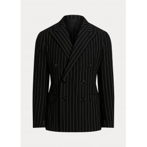 Kent Hand-Tailored Striped Suit Jacket