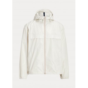 Water-Repellent Hooded Jacket