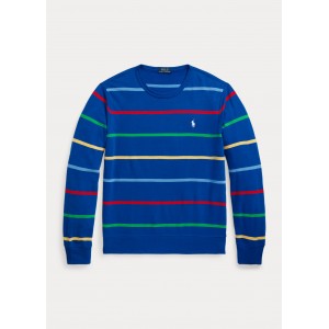 Striped Spa Terry Sweatshirt