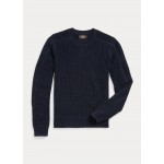 Waffle-Knit Cashmere Sweater