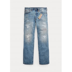 Straight Fit Repaired Clearville Jean
