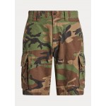 10.5-Inch Relaxed Fit Camo Cargo Short