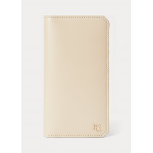 RL Box Calfskin Vertical Wallet