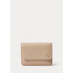 RL Box Calfskin Small Vertical Wallet