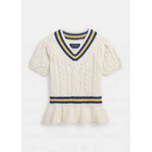 Cotton Cricket Peplum Sweater