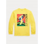 Skateboarder Cotton Long-Sleeve Tee