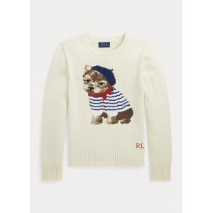 Dog-Motif Sweater