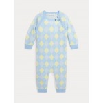 Argyle Cotton Sweater Coverall