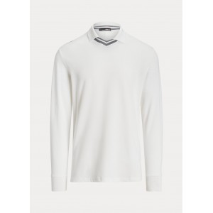 Tailored Fit Stretch Pique Polo Shirt