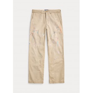 Salinger Straight Fit Painted Chino Pant