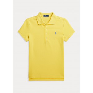 Stretch Mesh Polo Shirt