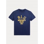 Classic Fit Slub Jersey Graphic T-Shirt