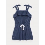 Ruffled Terry Cover-Up