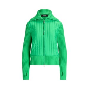 Hybrid Funnelneck Sweater Jacket