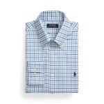 Custom Fit Plaid Pinpoint Oxford Shirt