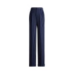 Stamford Striped Linen-Cotton Pant