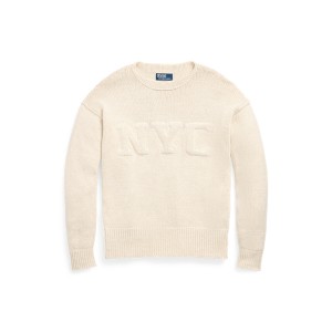 NYC Cotton-Linen Sweater