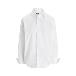 Extended-Cuff Cotton Shirt
