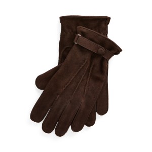 Cashmere-Lined Suede Gloves