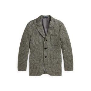 Wool-Blend Herringbone Sport Coat