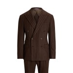 Kent Hand-Tailored Chalk-Stripe Suit