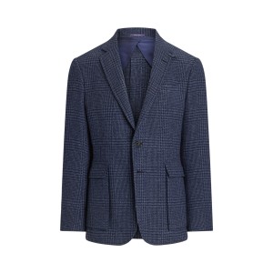 Kent Hand-Tailored Glen Plaid Jacket