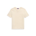 Linen-Cotton Pique Pocket T-Shirt