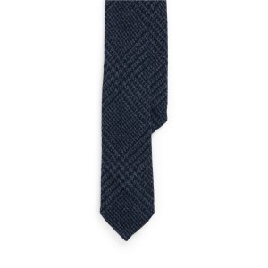 Glen Plaid Wool Tie