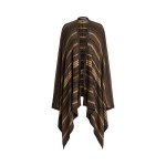 Textured Silk-Blend Ruana Sweater
