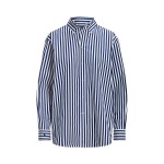 Oversize Striped Cotton Shirt