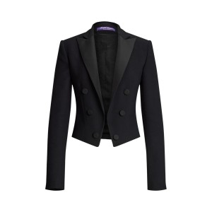 Spencer Wool Crepe Tuxedo Jacket