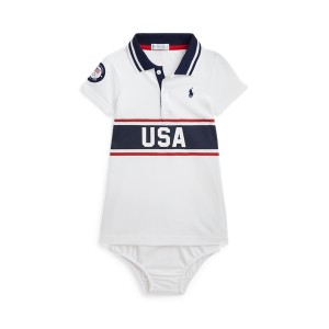Team USA Mesh Polo Dress & Bloomer