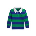 Striped Cotton Rugby Sweater