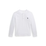 Cotton Jersey Henley Shirt