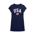 Team USA Cotton Tee Jersey Dress