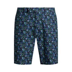 9-Inch Tailored Fit Floral Stretch Short
